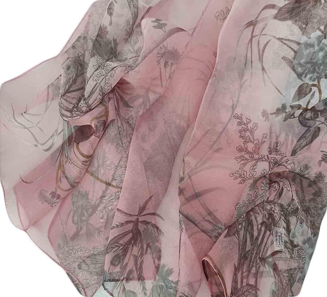 Scarfs for Women Lightweight Scarves Elegant Floral Pattern Sheer Scarfs Shawls Wraps
