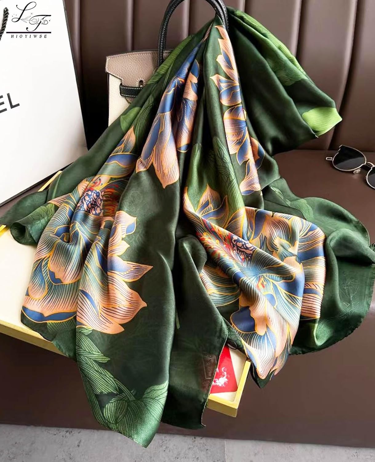 Shawl Scarf For Women Lightweight Scarves Floral Pattern Formal Evening Dressesformal Shawl Summer Wraps